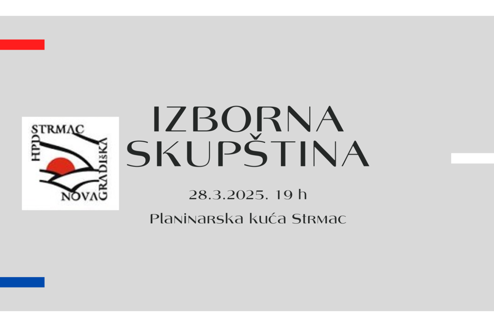 
 Godišnja skupština 2025. - poziv
